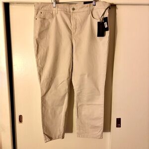 NYDJ khaki ankle pants